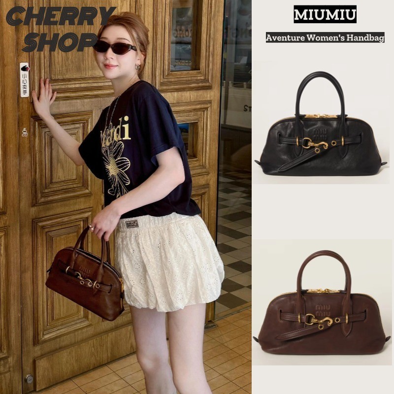 มิว มิว Miu Miu Aventure Women's Handbag  กระเป๋าสะพายข้างผู้หญิง 5BB168