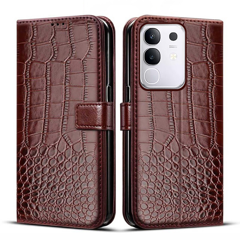 สําหรับvivo Y29 4Gกระเป๋าสตางค์ผู้ถือขาตั้งแม่เหล็กหนังสําหรับVivo Y29 4G T4x 5Gเคสโทรศัพท์