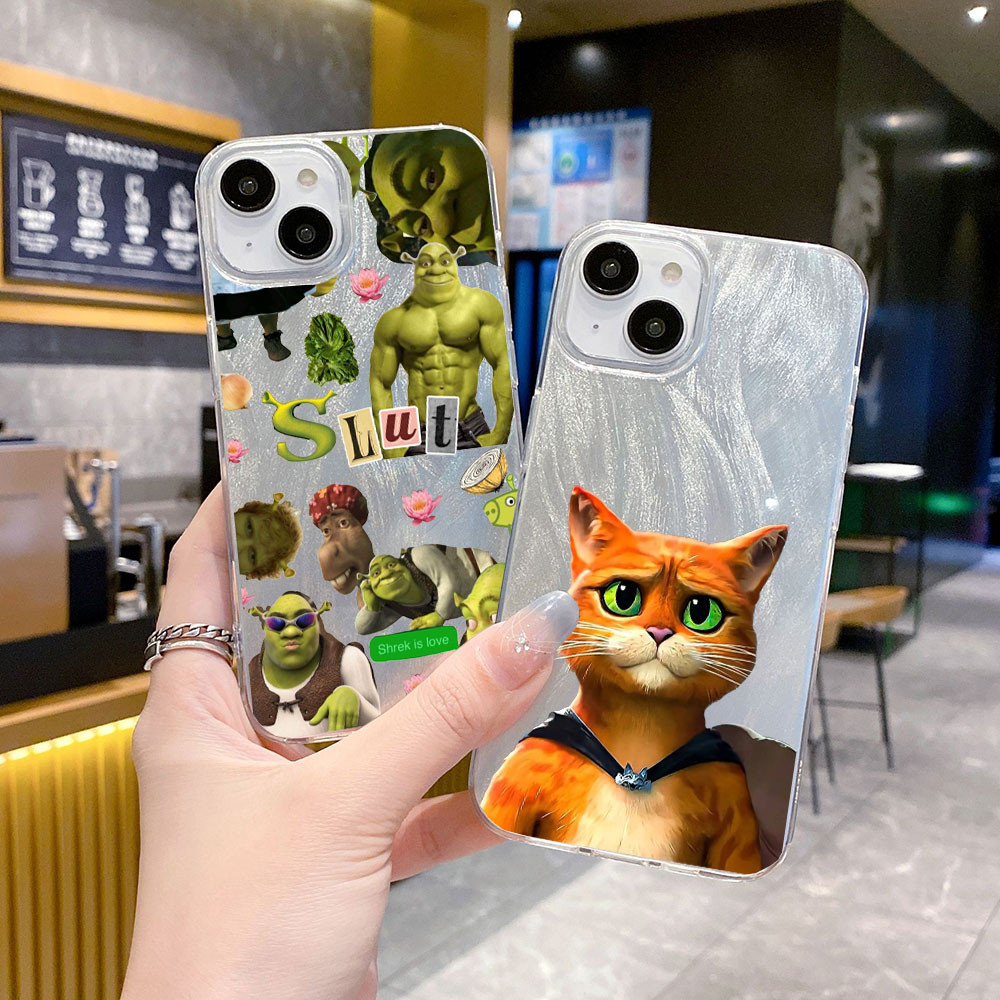 ภาพยนตร์ Shrek ตลก Feather เลเซอร์สําหรับ XIAOMI 11LITE POCO M6 X3 X6 X5 M3 F5 C65 C50 C51 C61 C55 M