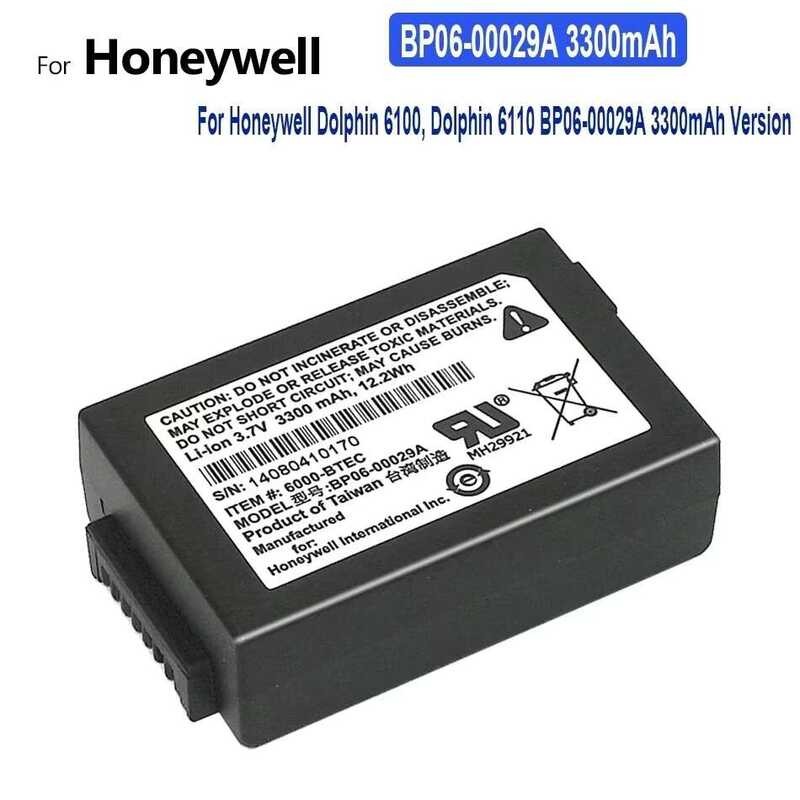 for Honeywell Dolphin 6100, Dolphin 6110 BP06-00029A 3300mAh Version BP06-00029A 3300mAh แบตเตอรี่ 3