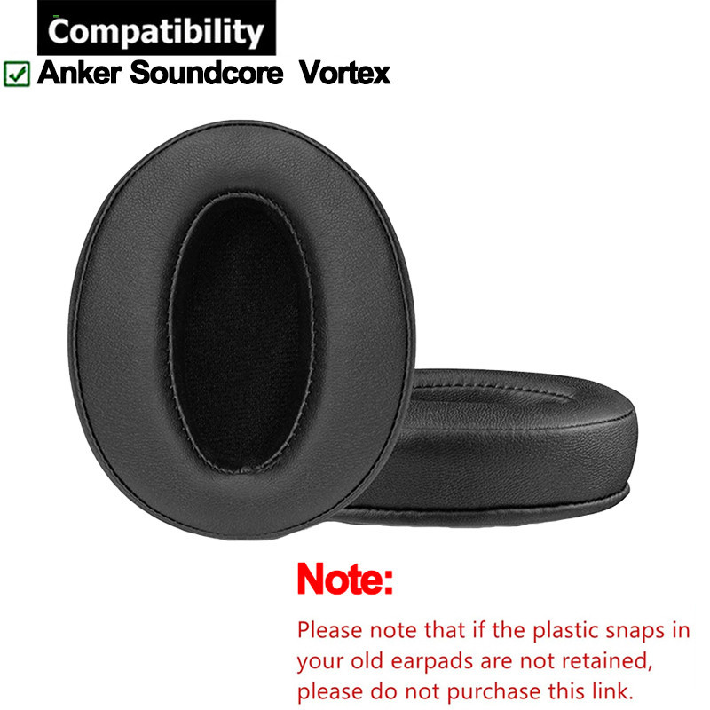 สําหรับ Anker Soundcore Vortex หูฟัง Earpads เบาะฟองน ้ ําชุดหูฟัง Earmuffs เปลี ่ ยนฝาครอบ