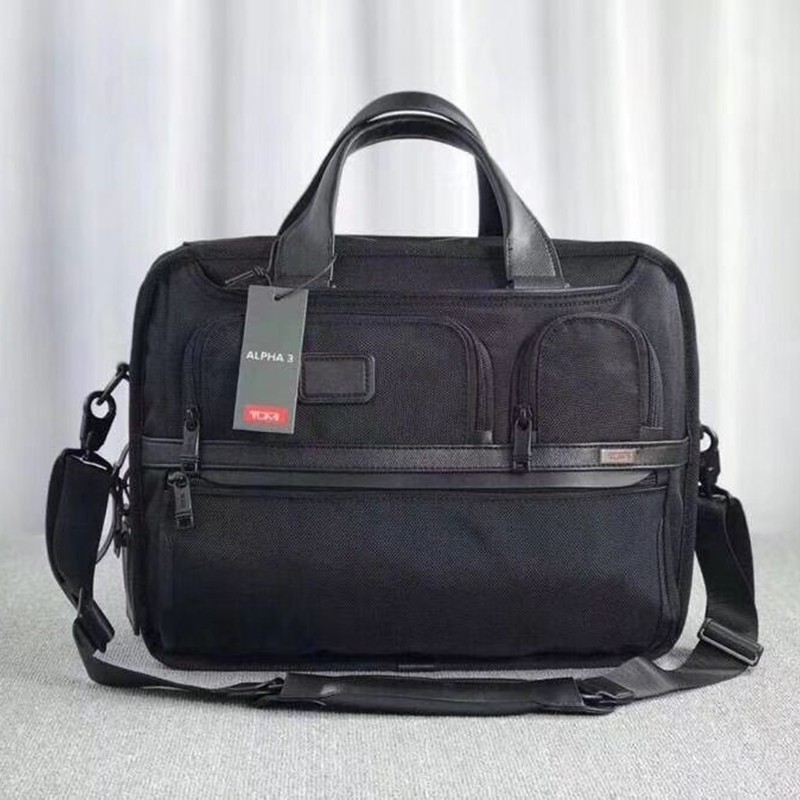【Tumiseller.ph】【Ready Stock】
Tumi2603141D3 men's business Bao Zheng, one shoulder messenger bag