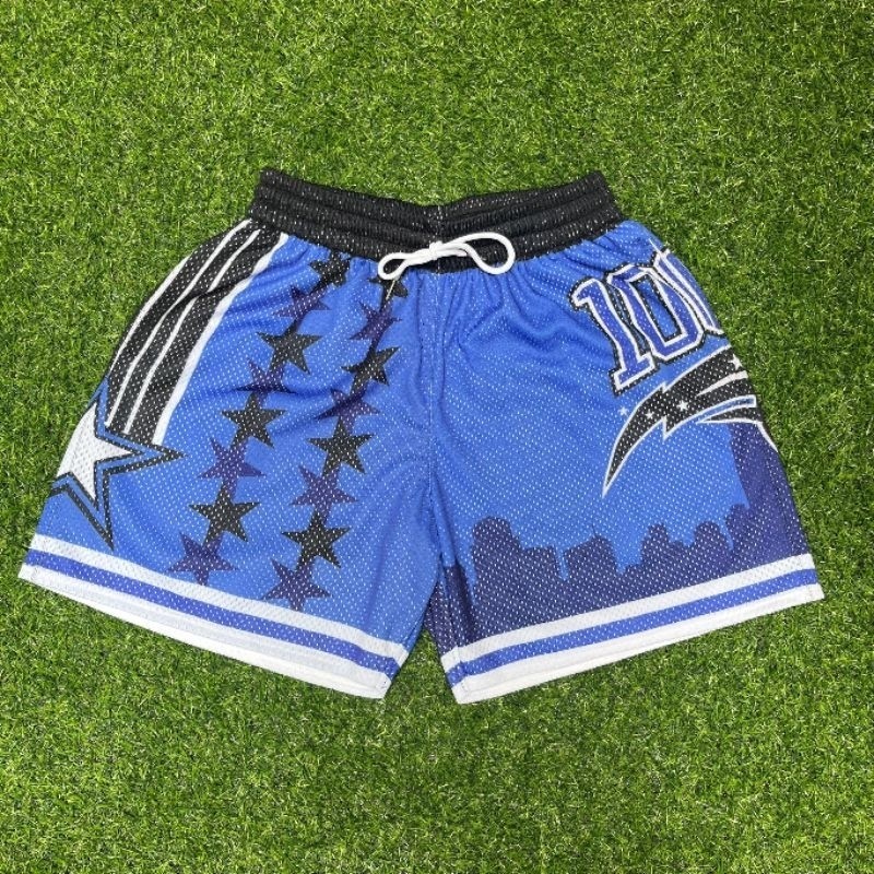 1009Brand "Orlando Magic" Inspired Mesh Short