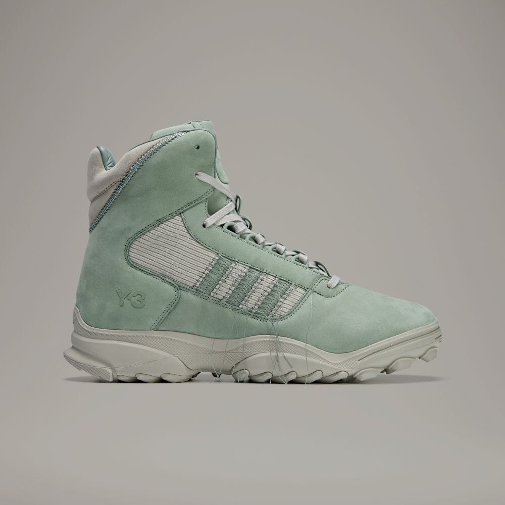 Adidas Y-3 Gsg9 รองเท้าผ้าใบ สีเงิน สีเขียว สําหรับผู้ชาย ผู้หญิง Y-3 Id5497
