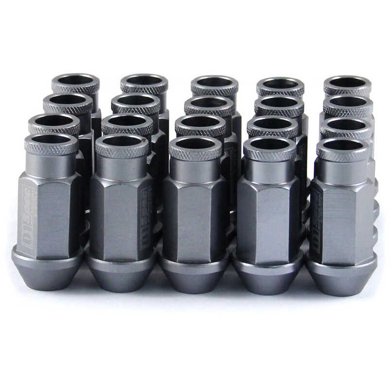 20 Pcs/Set Universal D1 Spec Racing Car Wheel Lug Nuts M12 X 1.5 Ultra Light Weight Forged Aluminum