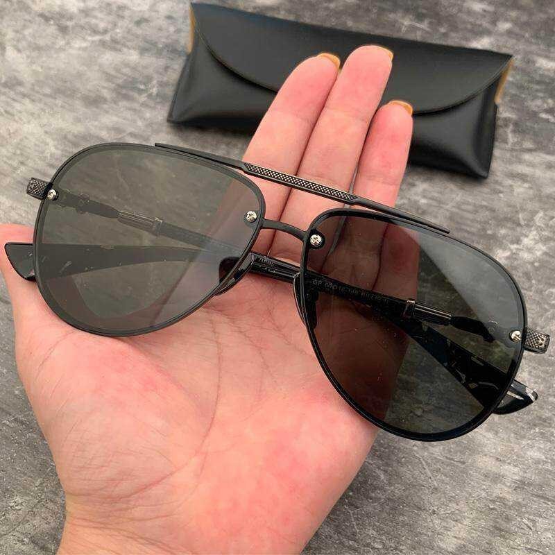 ❤ Chrome Cool Hearts แฟชั่นแบรน์แว่นตากันแ Aviators แว่นตากันแผู