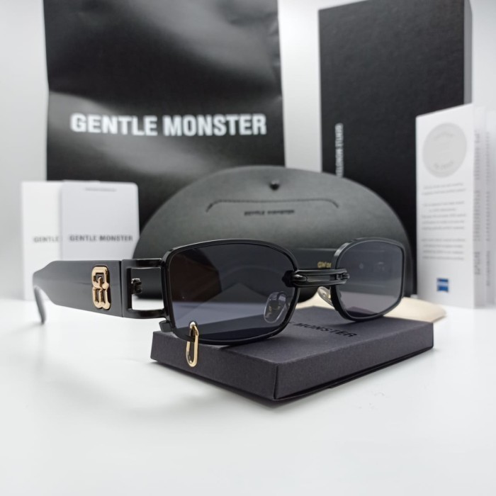 ♞,♘HITAM Gentle MONSTER GM GW02 Mirror แท้ Ori แว่นกันแดดแบรนด์ GENTLE MONSTER