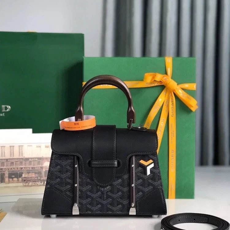 [ รุ ่ นเคาน ์ เตอร ์ Original Factory Leather ] ฟรีครบชุดบรรจุภัณฑ ์ Goyard Goyard สไตล ์ ใหม ่ Da