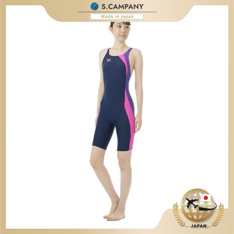 [Arena] ชุดว่ายน้ํา แบบครึ่งหนึ่ง ทนทาน สําหรับผู้หญิง ORI-0409WN-S-NVPL
