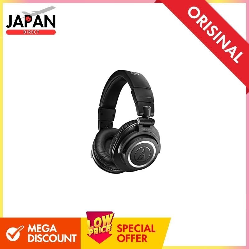 Audio-Technica ATH-M50xBT2 Wireless Headphones Headphones Bluetooth Wired Headphones 45mm Large Dia