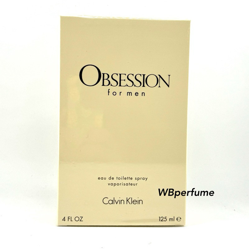 ♞,♘CK Obsession for Men EDT 125 ml. กล่องซีล