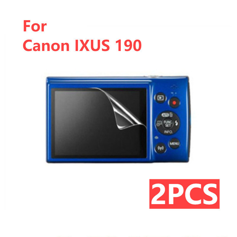 2PCS สําหรับ For Canon IXUS 190 กล้องป้องกันหน้าจอกล้องฟิล์มฟิล์มกระจกนิรภัย