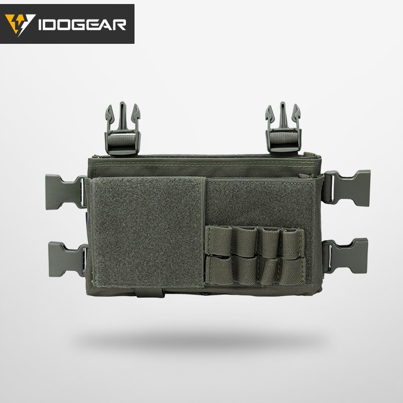 Idogear ยุทธวิธี MK3/MK4/MK5 แผงด้านหน้าสําหรับ Chest Rig FCSK3.0 เสื้อกั๊กยุทธวิธี Modular แผงด้านห
