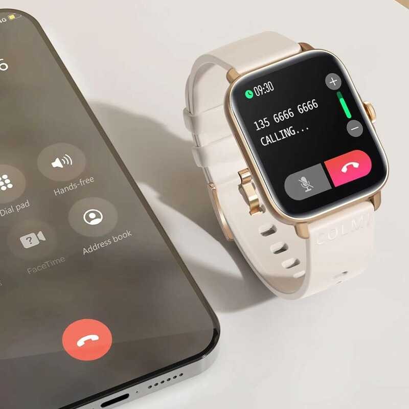 ❥ COLMI P28 Plusบลูทูธรับสายสมารทนาฬิกาผู้ชายip67 กันน้ําผู้หญิงdial Call Smartwatch Gts3 GTS 3