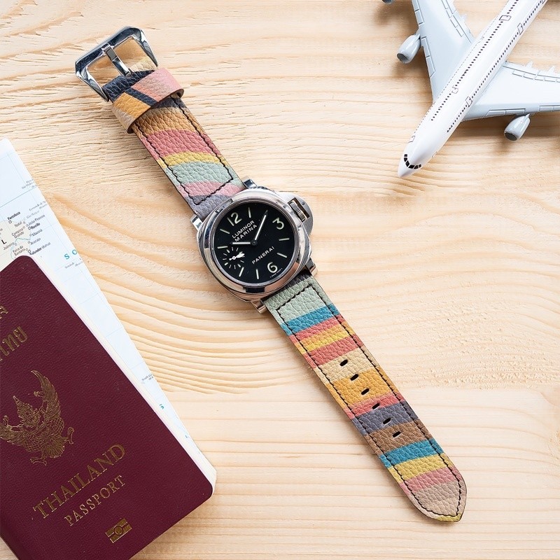 ♞,♘สายนาฬิกา Paul Smith Swirl Watch Strap - Panerai