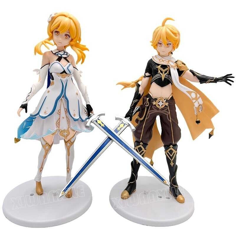 Genshin 18Cm Impact Xiao Traveler Aether Lumine Kaedehara Kazuha Anime Figure Game Statue Pvc Actio