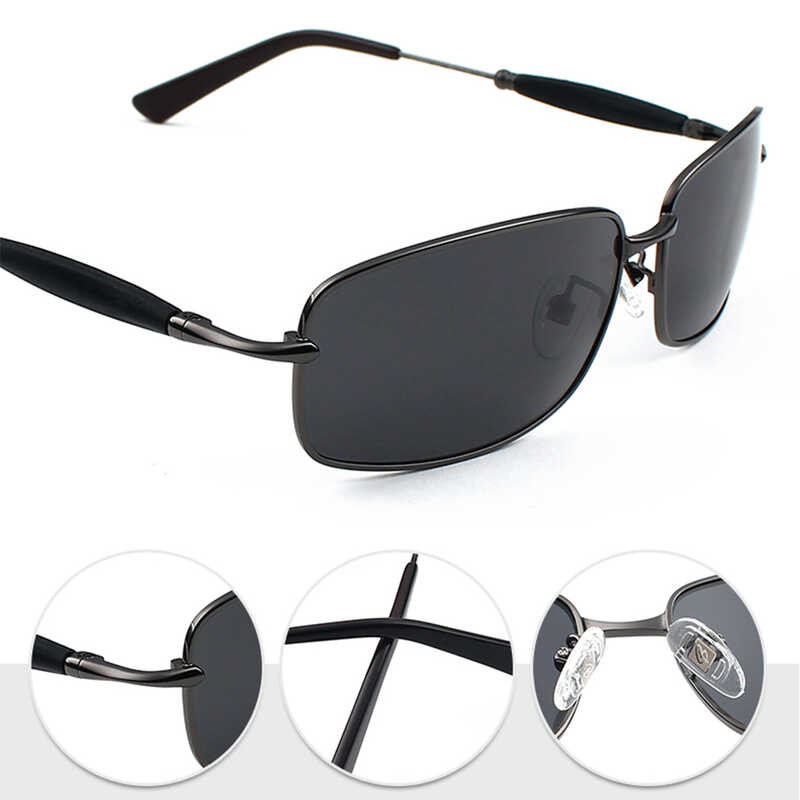 ❤ Brand Designer แว่นตากันแดด Polarized Uv400 เลนส์ผู้ชาย Sun Glasses แว