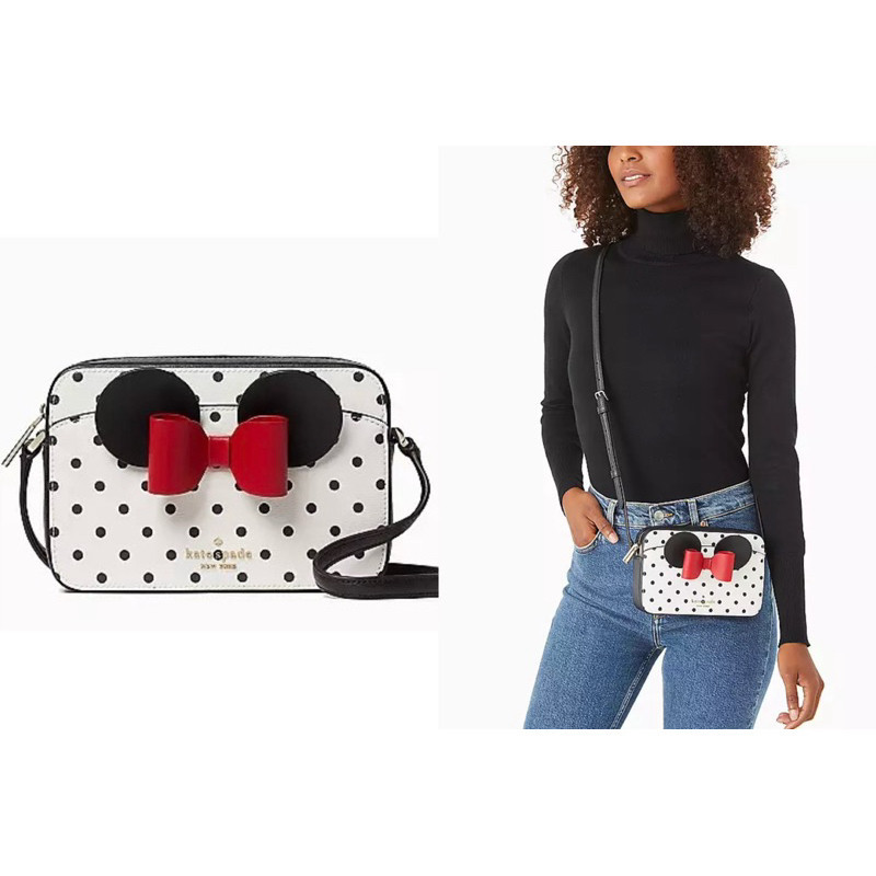 ♞Kate Spade New York Other Minnie Mouse Camera Bag K4760 KDb