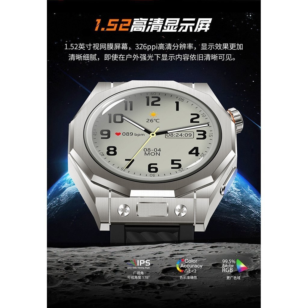 Cross-border ขายร ้ อน Z83 Max สมาร ์ ทวอท ์ ชบลูทูธโทร AMOLE พร ้ อม NFC สามสาย Huaqiang North สร