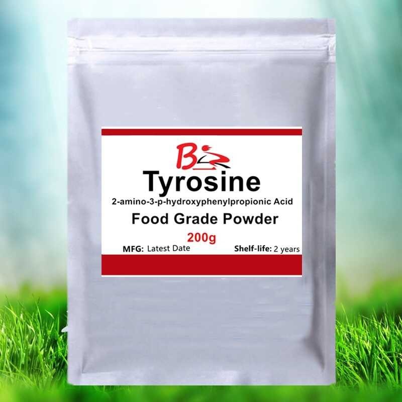 ❤ 50G-1000G Food Grade Tyrosine Powder,L-Tyrosine Powder,2-Amino-3-P-Hydroxyphenylpropionic Acid,