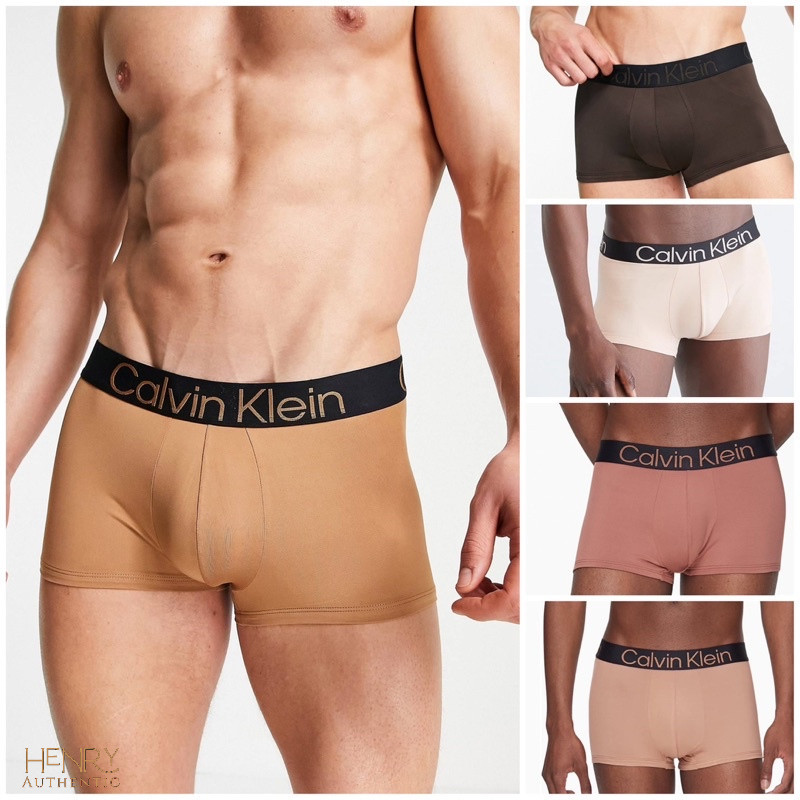 [ ของแท ้ ] - ชุดชั ้ นในชาย Calvin Klein Bill American | Bst 2023 Natural - Flex Natural Micro ( T