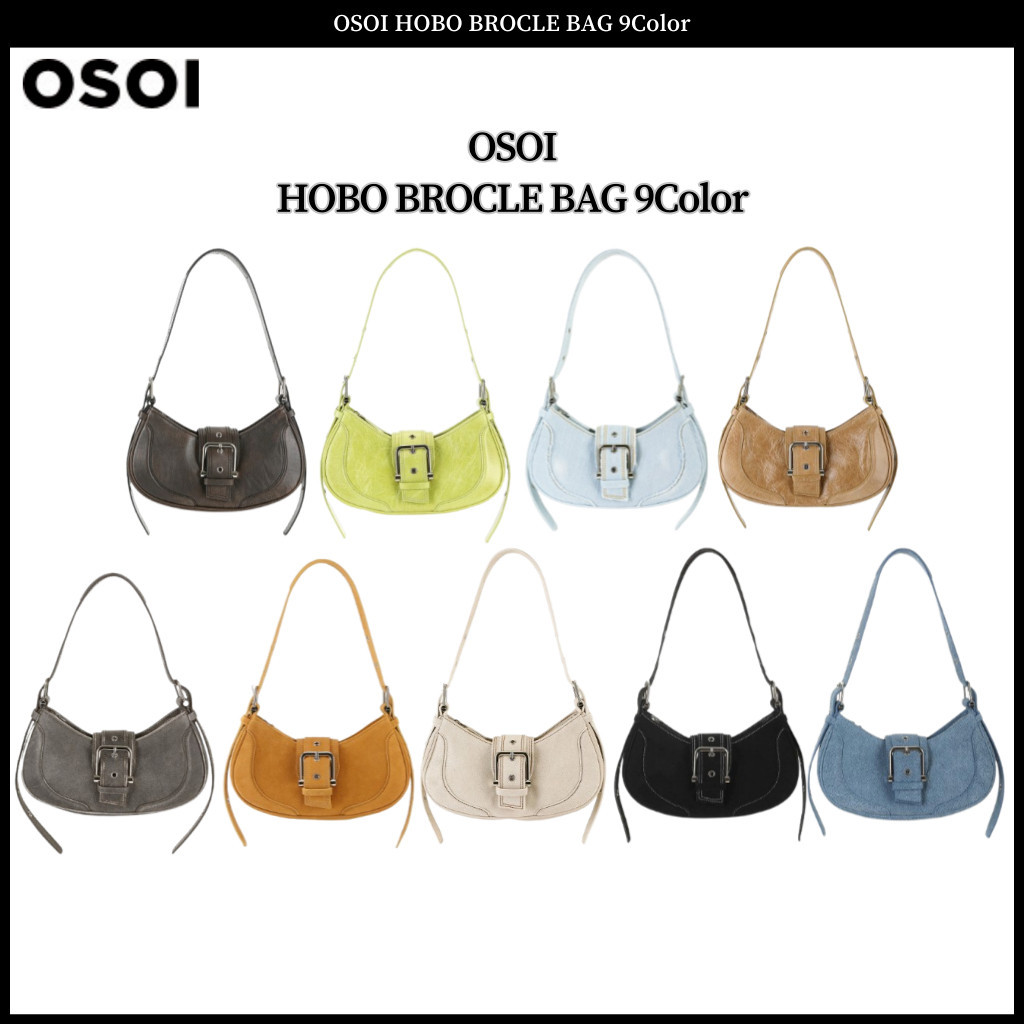 Osoi HOBO BROCLE BAG 9 สี