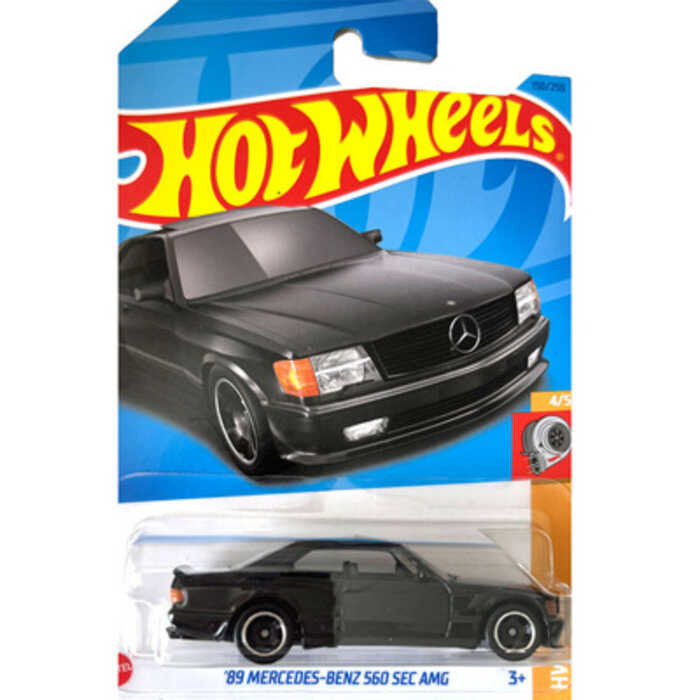 Δ 1/64รถเทอร์โบสำหรับเด็กผู้ชาย89 Mercedes-Benz 560 SEC Amg ของเล่
