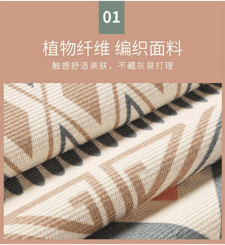 Cotton Linen Boho Tassels Woven Carpet Livingroom Tapete Coffee Tea Table Area Rug Foot Pad Prayer