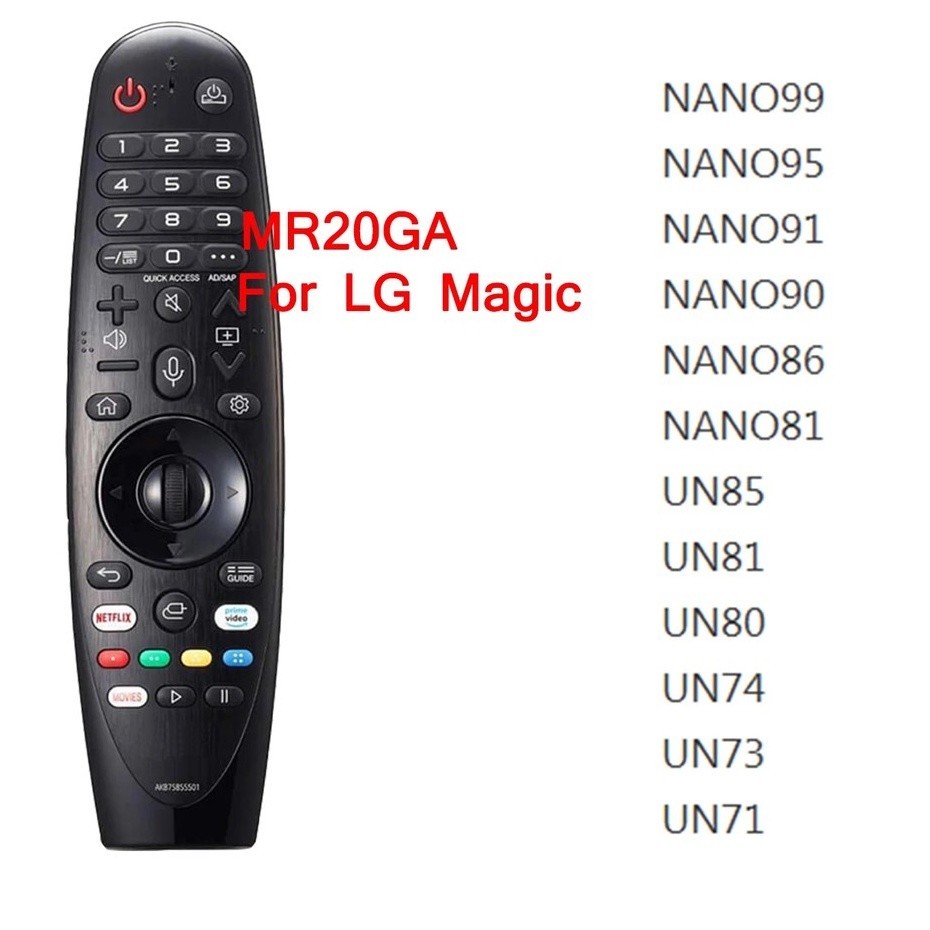 สมาร์ททีวี LG Magic Voice AN-MR20GA MR21GA LG 2017 2018 2019 2020 2021 4K UHD UN7100 UN7200 UN7300