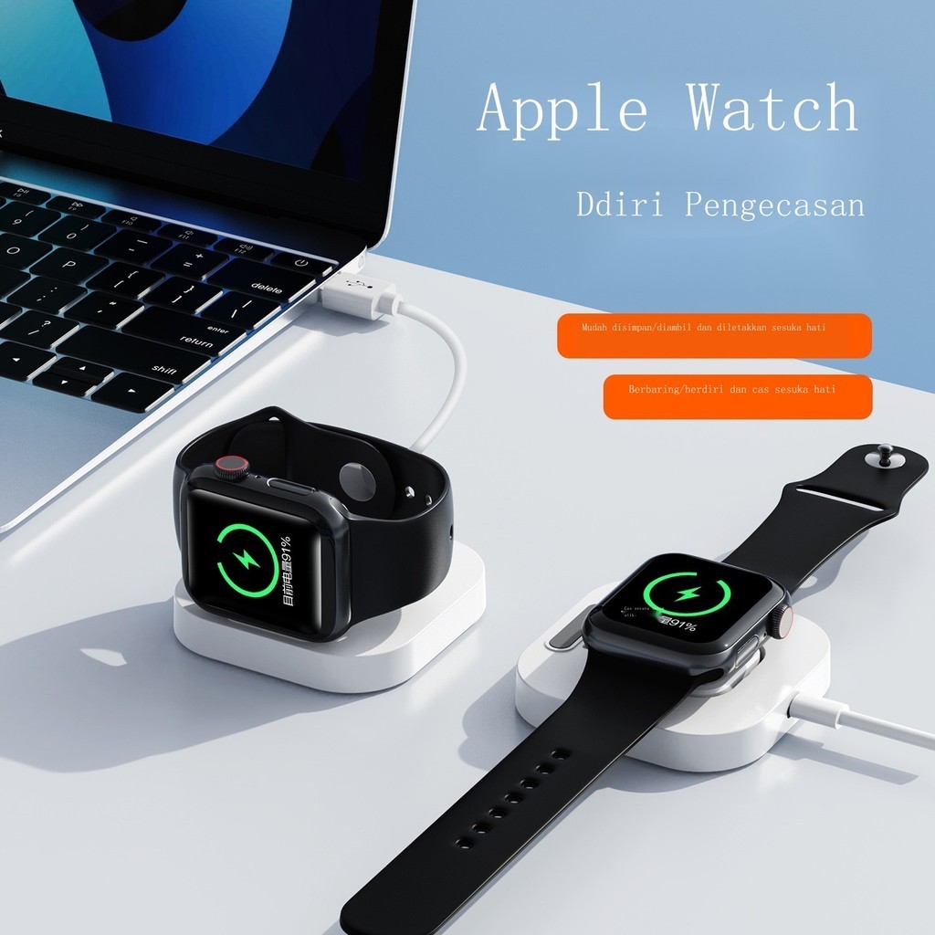 ที่ชาร์จไร้สาย แบบแม่เหล็ก พับได้ สําหรับ Apple Watch Watch 6 5 4 3 SE