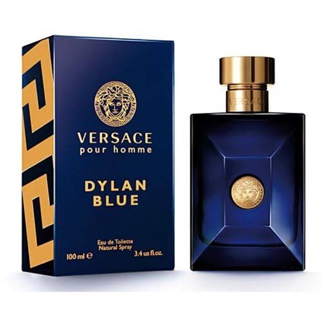 ♞Versace Dylan Blue Pour Homme EDT 100 ml. กล่องซีล