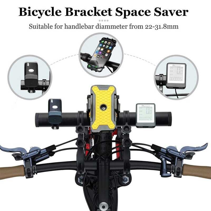 ❤ Bike Extender USB Bicycle Handlebar Extension Mount Ebike MTB Electric S Cooter Accessories For
