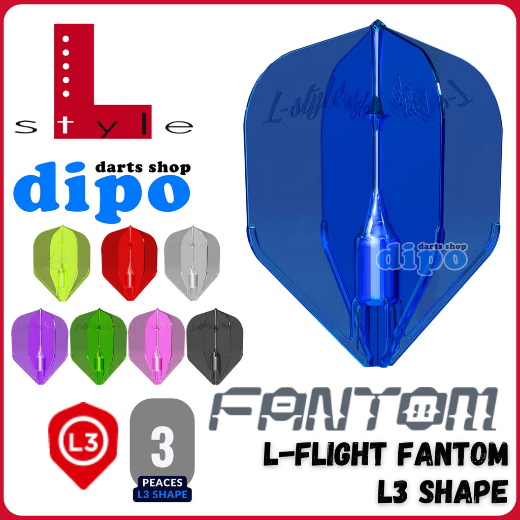 L-Style L-Flight EZ FANTOM Shape L3- L-Style Darts Flight