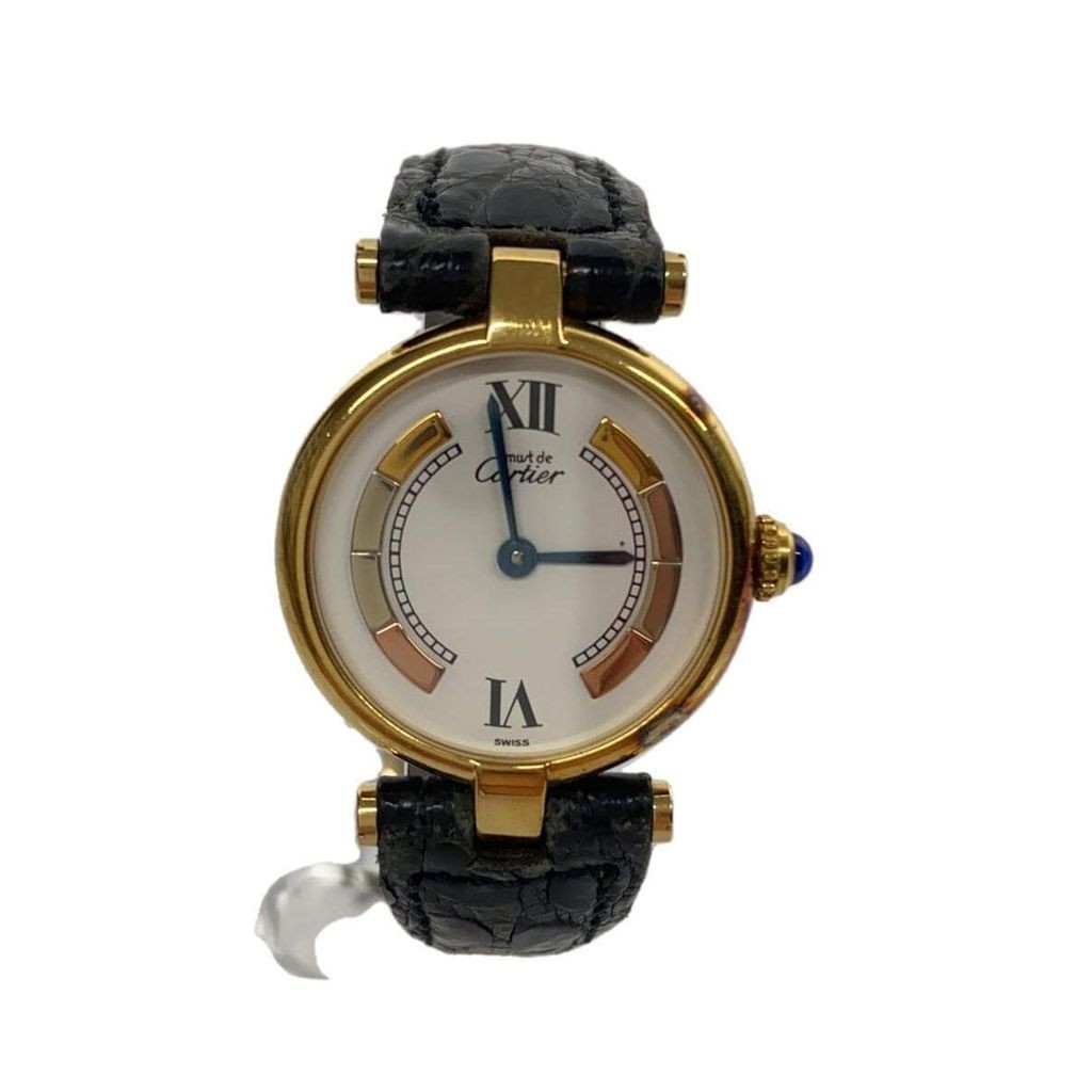 Cartier I ART 5 นาฬิกาข ้ อมือผู ้ หญิง ส ่ งตรงจากญี ่ ปุ ่ นมือสอง
