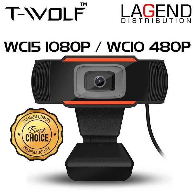 [HOT ❀ SDFKHDKSL;J 118] T-WOLF WC50 4K WC15 1080P WC10 480P / WC20 Webcam PC Laptop USB Web Camera