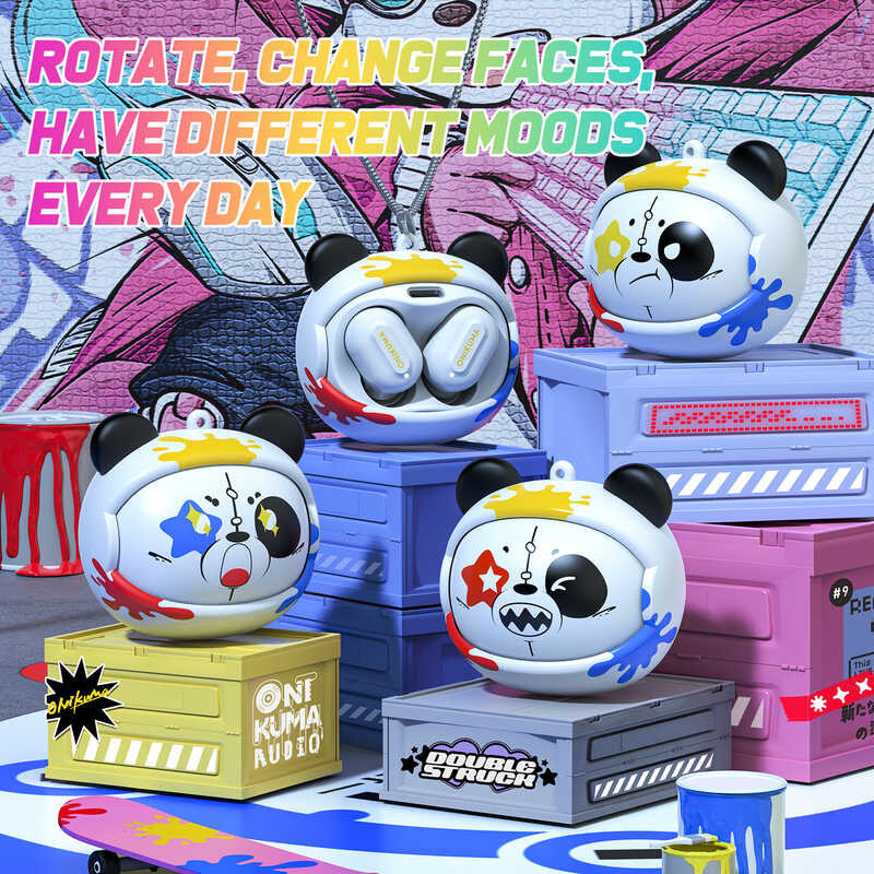 ONIKUMA T20 ในหู TWS ไร้สายบลูทู ธ หูฟังที่รองรับ V5.3 ไฮไฟช็อ