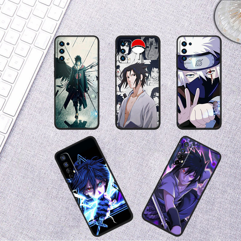 Bh10 อะนิเมะนารูโตะอุจิวะซาสึเกะซิลิโคนอ่อนนุ่มเคสโทรศัพท์สําหรับVIVO Y27 Y22S Y02S Y77 Y35 Y16 Y33T Y21T Y15A
