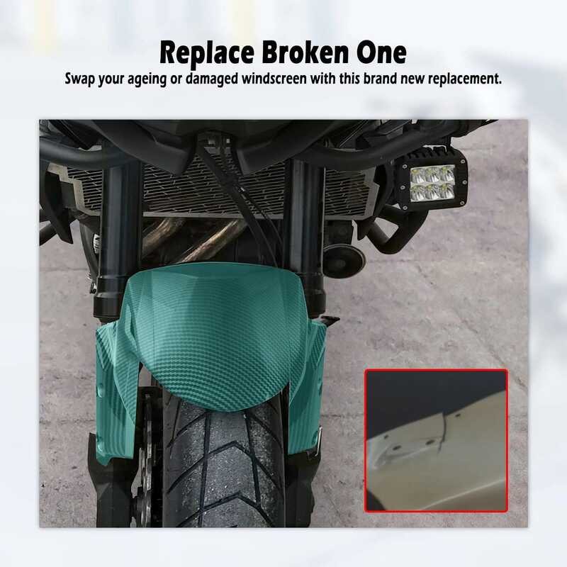 ❥ สำหรับ Versys 650บังโคลนหน้าฮักเกอร์, บังโคลนรถสำหรั