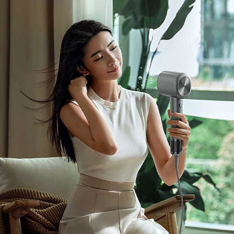 ❥ XIAOMI MIJIA H701 เครื่องเป่าผมความเร็วสูง 1600W Quick DRY Water Ion Hair Care สมาร์ทคงที่อุณ