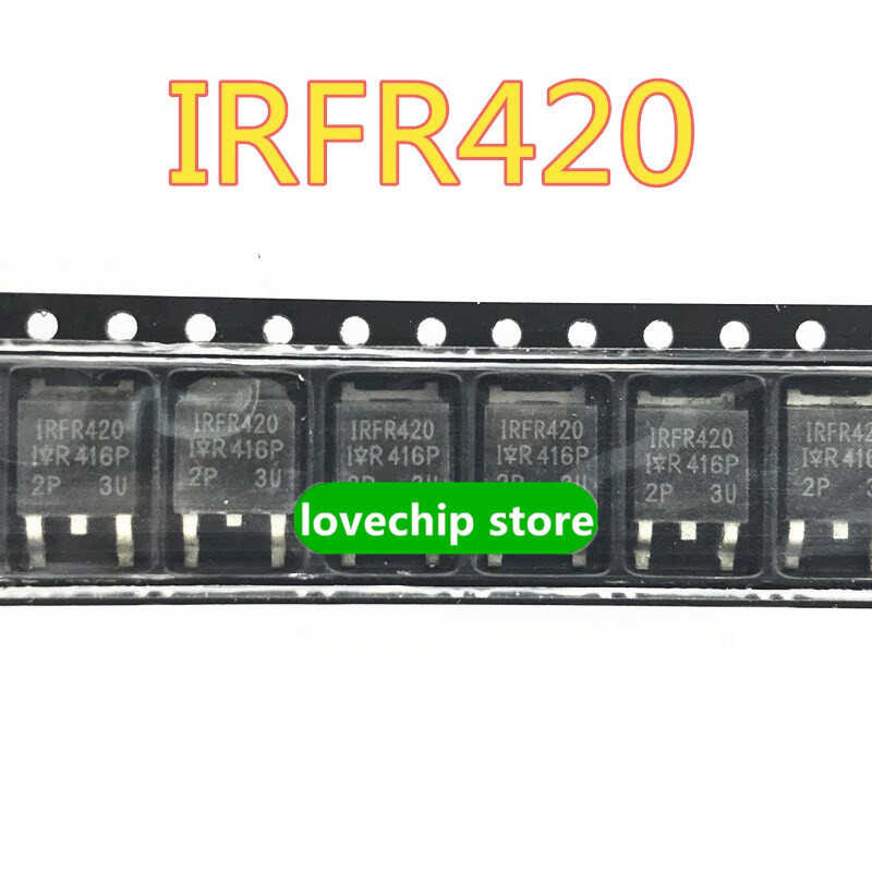 5ชิ้นต้นฉบับนำเข้า Irfr420 Fr420ไป-252หลอด Irfr420pbf ของทรานซิสเตอร์