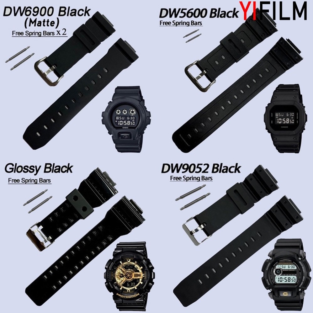 สายนาฬิกาข้อมือ GShock DW5600 DW6900 DW9052 GA110 dw-5600 dw-6900 band 5600 6900 g