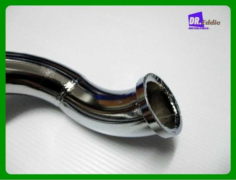 ❤ #คอท่อไอเสีย Chappy-Chippy เหล็กชุบโครเมี่ยม // YAMAHA CHAPPY Lb50