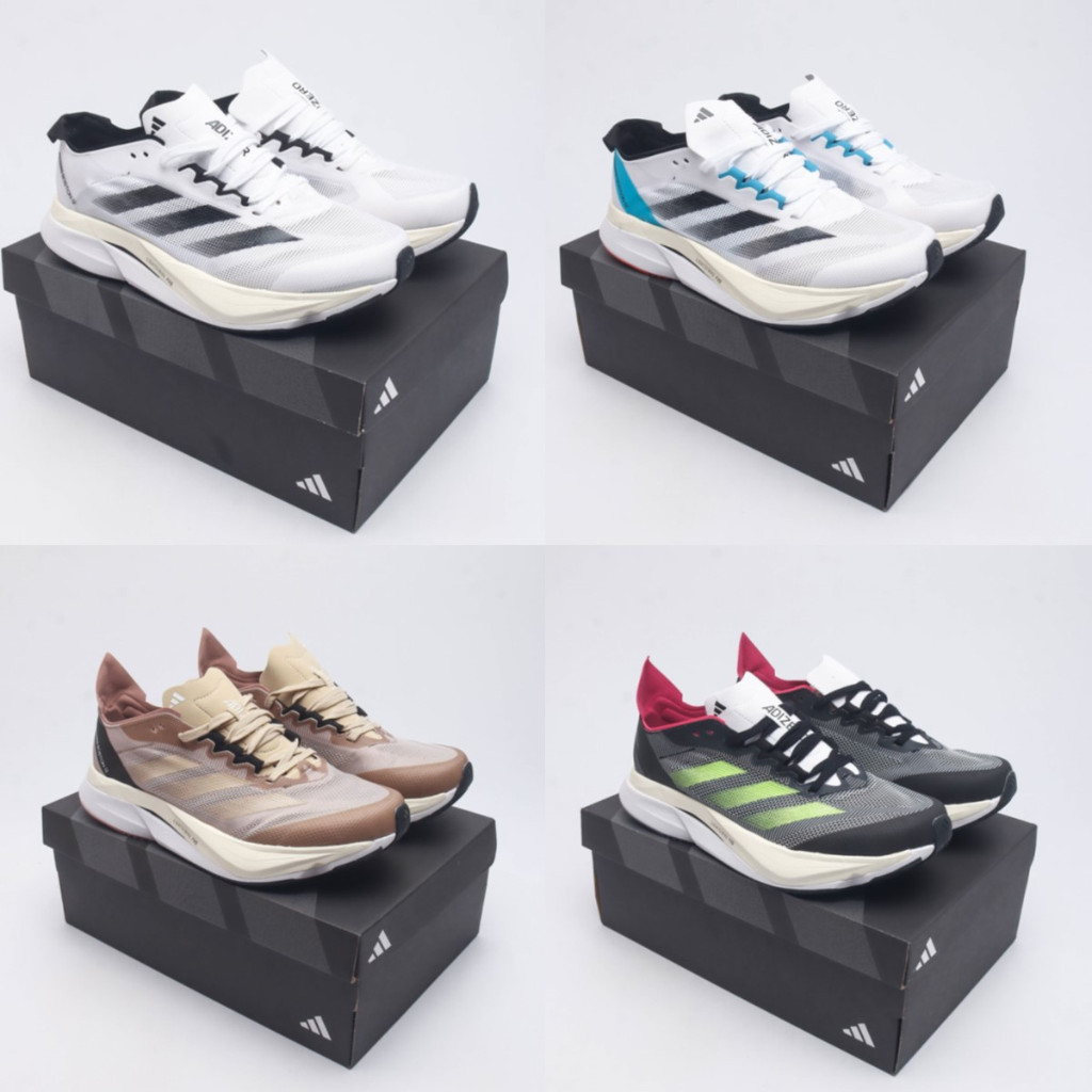 Adizero Boston 12 รองเท้าวิ่ง สําหรับผู้ชาย ผู้หญิง ID4236 IF6535 ID4237 ID6898