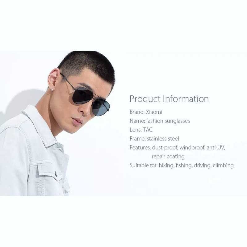 Mijia Sunglasses Xiaomi UV400 TS Polarized Lens 6 Layer Polarizing Film Glasses