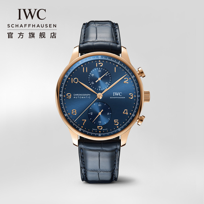 Iwc IWC นาฬิกาเรือธงอย ่ างเป ็ นทางการ IWC Portugal Series Chronograph Watch Boutique Special Edit