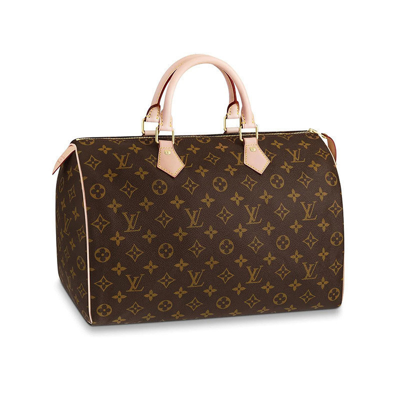 Louis Vuitton LV Women 's Bag SPEEDY 35 Prestige Checkerboard Boston Handbag