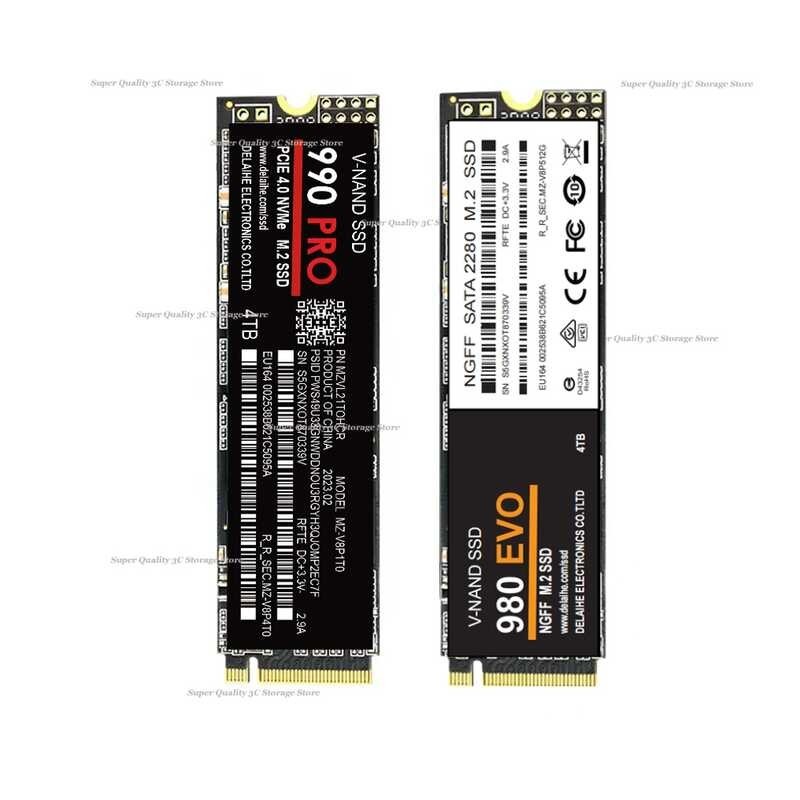 2023 980 gxal46093 PRO NVMe SSD 4TB/2TB Solid State Drive M.2 2280 PCIe Gen 4.0 X 4 Compatible for