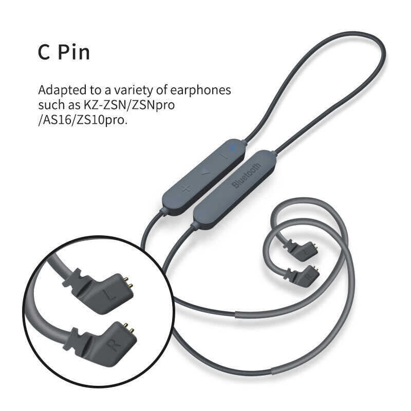 KZ Aptx HD Csr8675 MMCX Module Micphone Earphone 5.0 Wireless Bluetooth Speaker Upgrade Cable Appli