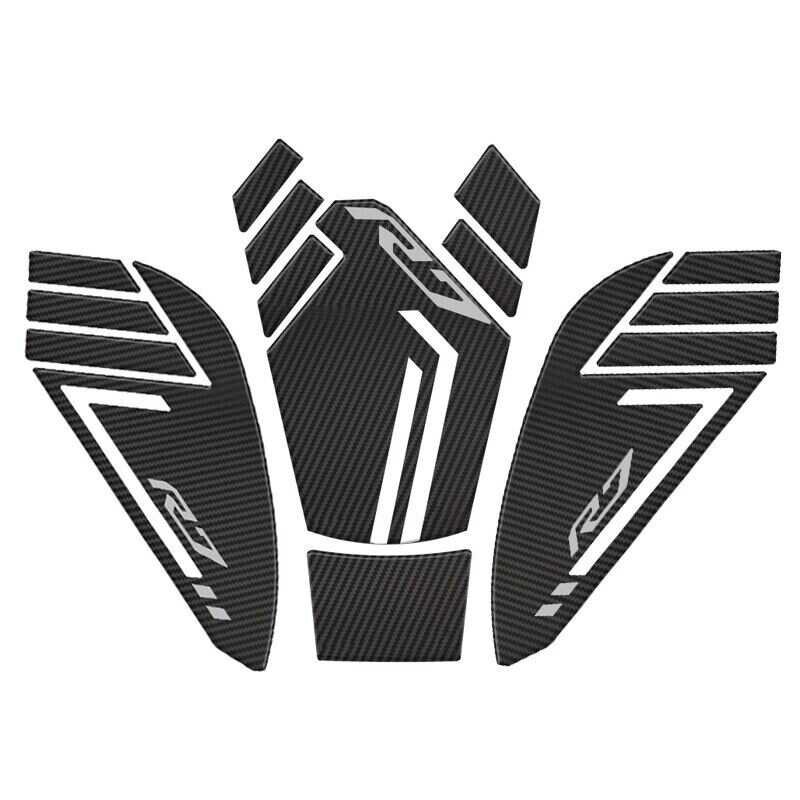 ❤ Motorcycel Fuel Tank Pad Sticker Frosted Decal Accessories Waterproof For YZF YAMAHA R7 Deca