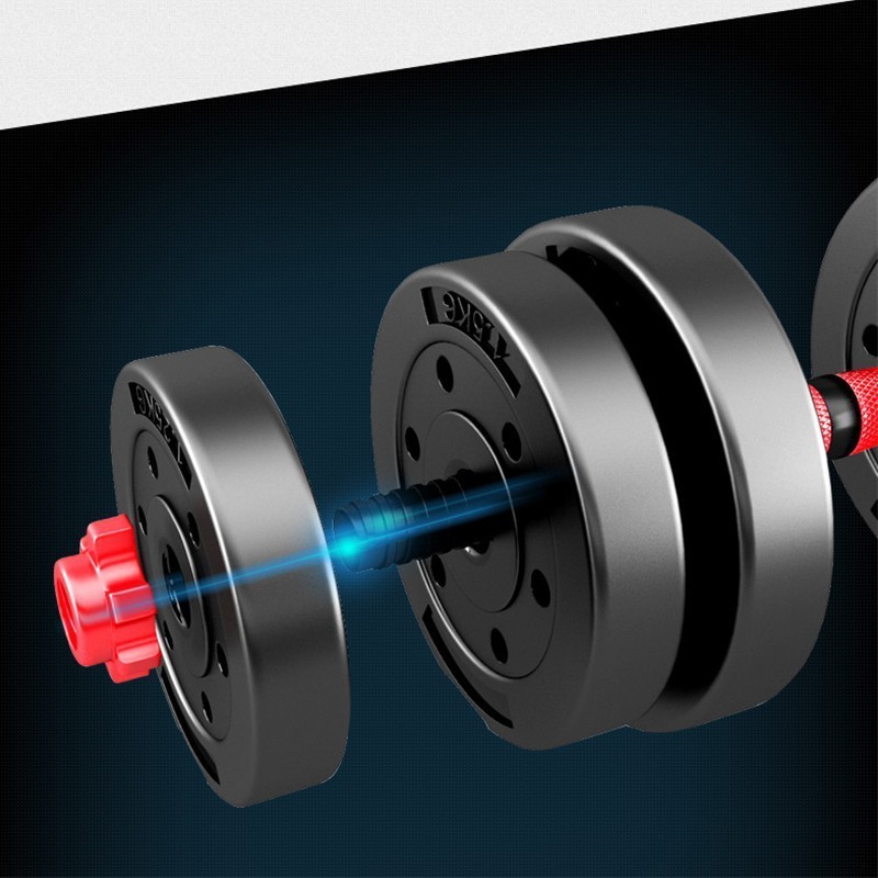 🔥การประกันคุณภาพ🔥 ดัมเบล DUMBELL 10 KG. ที่ยกน้ำหนัก บาร์เบล ครบชุด 10KG.ดัมเบลปรับน้ำหนัก Barbel